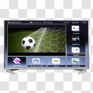 High-definition Television Smart TV Panasonic HD LED USB X 2 WIFI Black LED-backlit LCD - Electronics - Tivi Transparent PNG