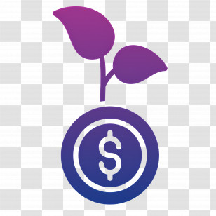 Seed Money - Money Plant Growth Icon Transparent PNG