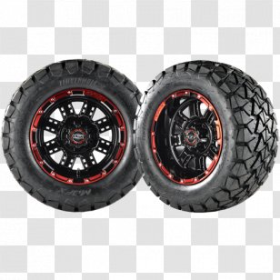 Off-road Tire Golf Buggies Rim Wheel - Cart Transparent PNG