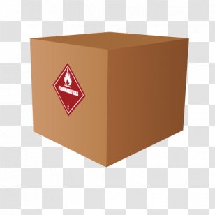Rectangle - Brown - Flammable Transparent PNG