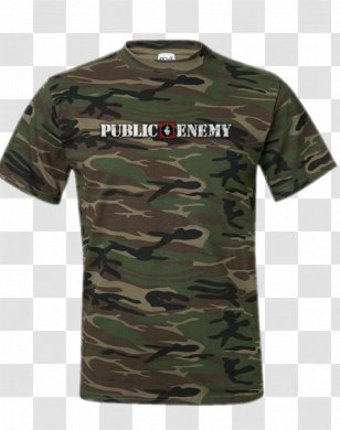 T-shirt Hoodie Clothing Top - Sleeveless Shirt - Camouflage Uniform Transparent PNG