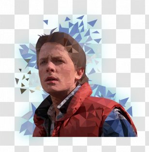 Michael J. Fox Back To The Future Pho Headgear E-authentication - Eauthentication - Marty Mcfly Vector Transparent PNG