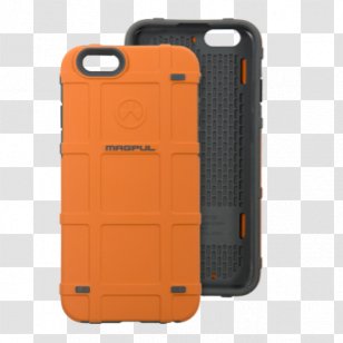 Iphone 6 Plus 6s 7 Magpul Bump Case For 6 6s Apple 8 Portable Communications Device Orange Iphone Charger Transparent Png