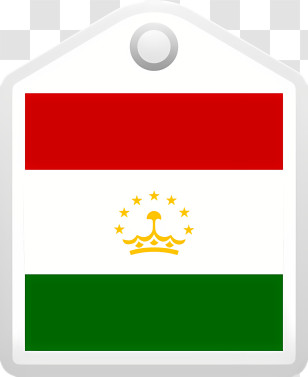 Tajikistan Flag - Tajikistan National Flag Transparent PNG