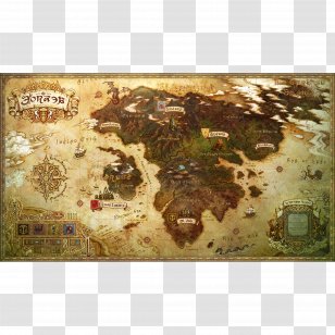 Final Fantasy XIV: Stormblood XV World Of - Roleplaying Game - Map Transparent PNG