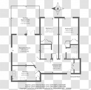 Floor Plan Line - Schematic - Design Transparent PNG