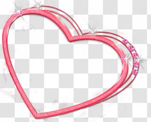 Heart Love Painting - Cornice Transparent PNG