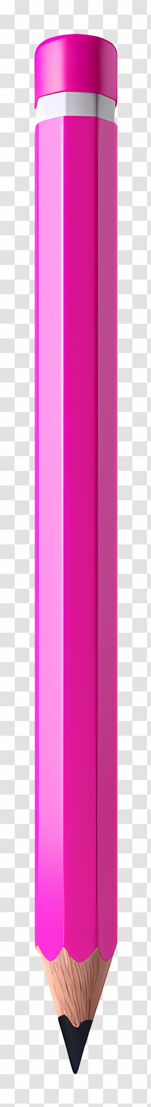 Pink Pencil - Pink Pencil For Writing And Drawing Transparent PNG