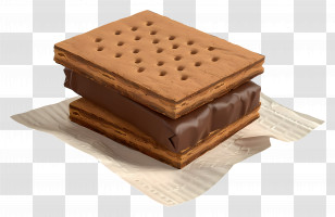 Bourbon Biscuit - Delicious Chocolate Sandwich Treat Transparent PNG