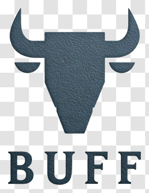Buff Logo - Buff Bull Logo Emblem Transparent PNG