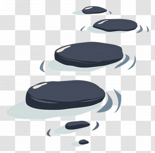 Stepping Stones - Stepping Stones In Water Transparent PNG