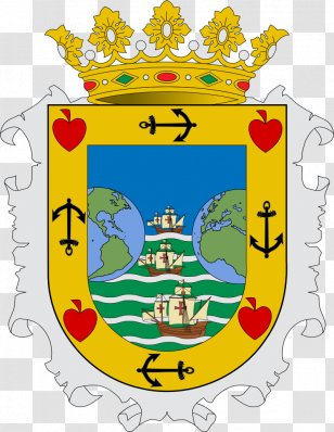 Escudo De Palos La Frontera Escutcheon Heraldry PinzÃ³n Brothers - Area - Gold Border Transparent PNG