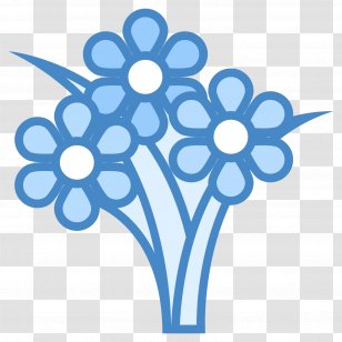 Flower Bouquet Clip Art - Portable Document Format - Gray Flowers Transparent PNG