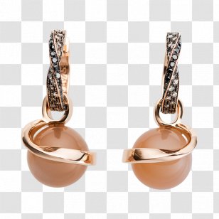 Earring Brown Diamonds Jewellery - Ring Transparent PNG