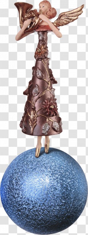 Christmas Ornament Angel - Artifact - Beautiful Trumpets Transparent PNG