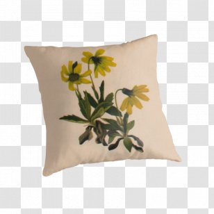 Lake Louise Arnica (Arnica Louisiana) Flower Cushion Throw Pillows United States - Generic Drug - Watercolor Red Transparent PNG