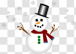 Snowman Animation Drawing Clip Art - Buttons Cliparts Transparent PNG