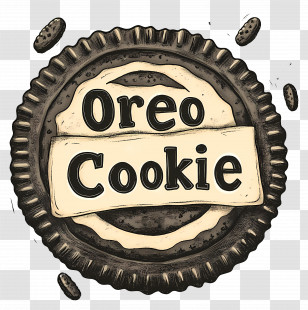 National Oreo Cookie Day - Oreo Cookie Illustration Transparent PNG
