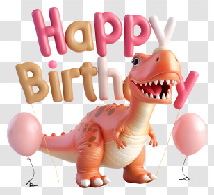 Dinosaur - Dinosaur Birthday Party Decor Transparent PNG