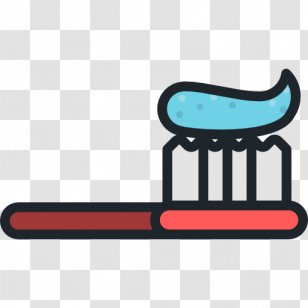 Toothbrush Icon - Tooth - A Transparent PNG
