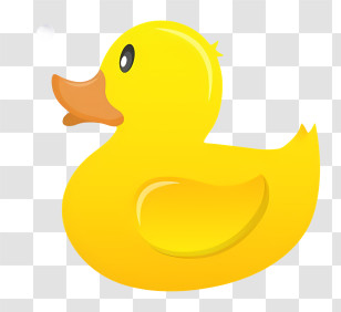 Rubber Duck - Yellow Rubber Duck For Bath Fun Transparent PNG