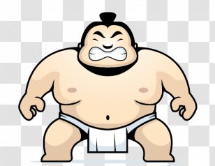 Sumo Royalty-free Wrestling Cartoon - Heart Transparent PNG