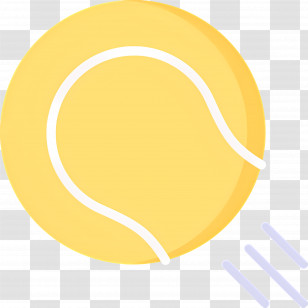 Tennis Ball - Yellow Tennis Ball Transparent PNG