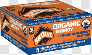 Organic Food Energy Bar Skout Backcountry LLC Nutrition - Orange Transparent PNG