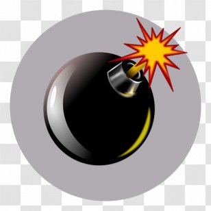 YouTube Premium Bomb Cartoon Design - Yellow - Youtube Transparent PNG