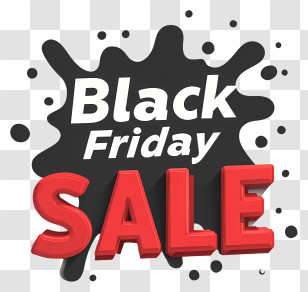 Black Friday Sale - Black Friday SALE Badge Transparent PNG