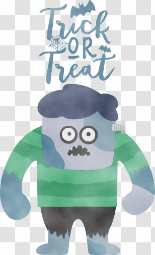 Plush Poster Turquoise M Cartoon Font Transparent PNG
