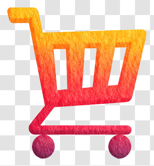 Shopping Cart Icon - Gradient Shopping Cart Icon Transparent PNG
