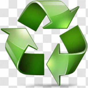 Recycling Symbol Waste - Green - Quotes Transparent PNG