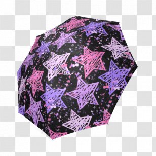 Lilac Violet Purple Magenta Douchegordijn - Printing - Golden Umbrella Transparent PNG