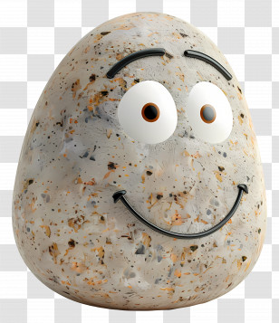 Cartoon Stone - Smiling Rock Cartoon Transparent PNG