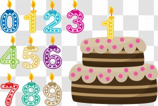 Birthday Cake Clip Art - Party - Vector Celebration Transparent PNG