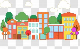 Street Food Euclidean Vector - Natural Town Transparent PNG
