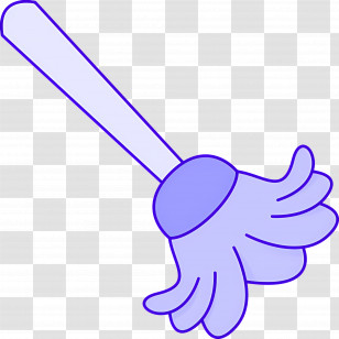 Cleaning Mop - Blue Mop For Cleaning Transparent PNG