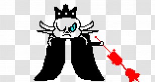 Sprite Pixel Art Clip Image Flowey - Silhouette Transparent PNG