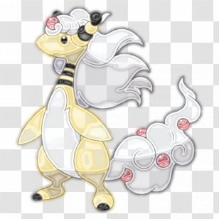 PokÃ©mon Ampharos Evolution Mega Aerodactyl - Pokemon Transparent PNG