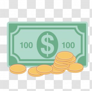 Money United States Dollar Bank Icon - Vector And Gold Transparent PNG