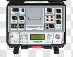 Circuit Breaker Electronic Component Electrical Switches Wiring Diagram Network - Measurement - Machine Transparent PNG