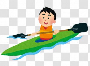 Canoeing And Kayaking At The Summer Olympics Paddle - Child - Dq Transparent PNG