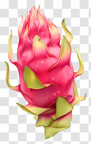Dragon Fruit - Dragon Fruit Illustration Transparent PNG