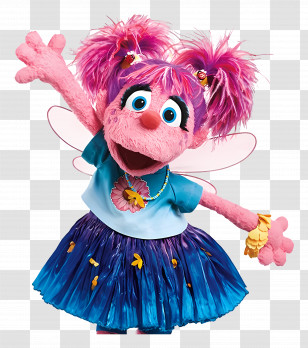 Abby Cadabby - Pink Fairy Cartoon Character Illustration Transparent PNG
