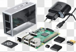 Raspberry Pi 3 Electronic Visual Display Single-board Computer Device Transparent PNG