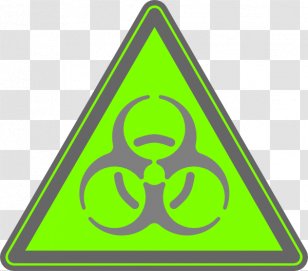 Biological Hazard Clip Art - Sign - Signage Transparent PNG