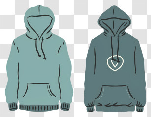 Clothing - Casual Hoodies Illustration Transparent PNG