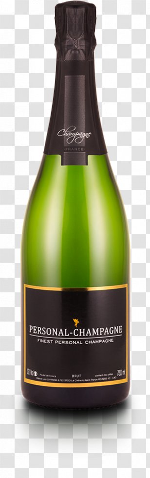 Champagne Wine Glass Bottle - Sparkling - Own Oneself Transparent PNG