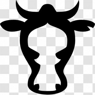 Angus Cattle Beef Ox - Head Transparent PNG